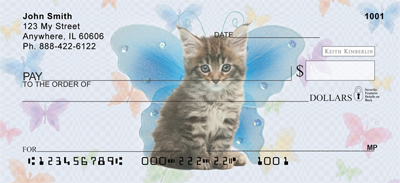 Cats Wing Series Personal Checks