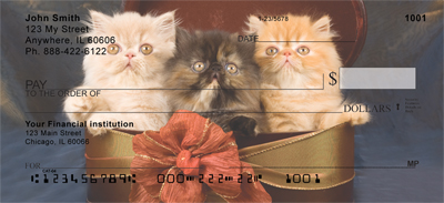 Persian Kittens Personal Checks