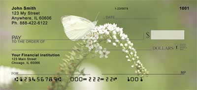 Butterflies in Nature Personal Checks